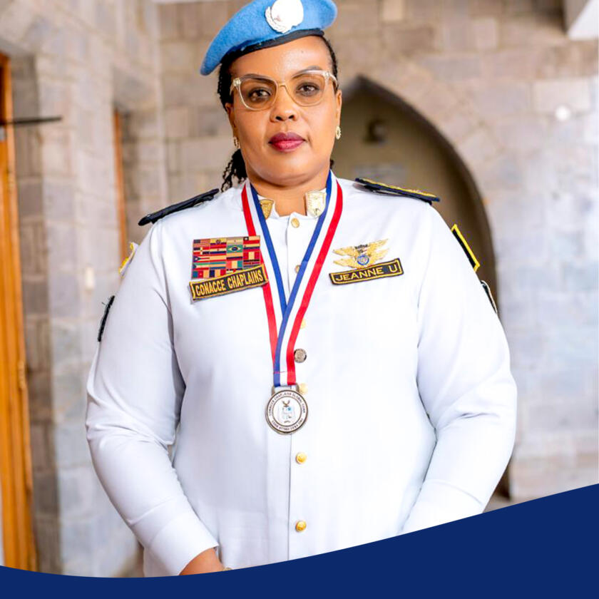 Colonel d’aumônerie UMUZIGAMBEHO JEANNE FRANÇOISE. (Rwanda)